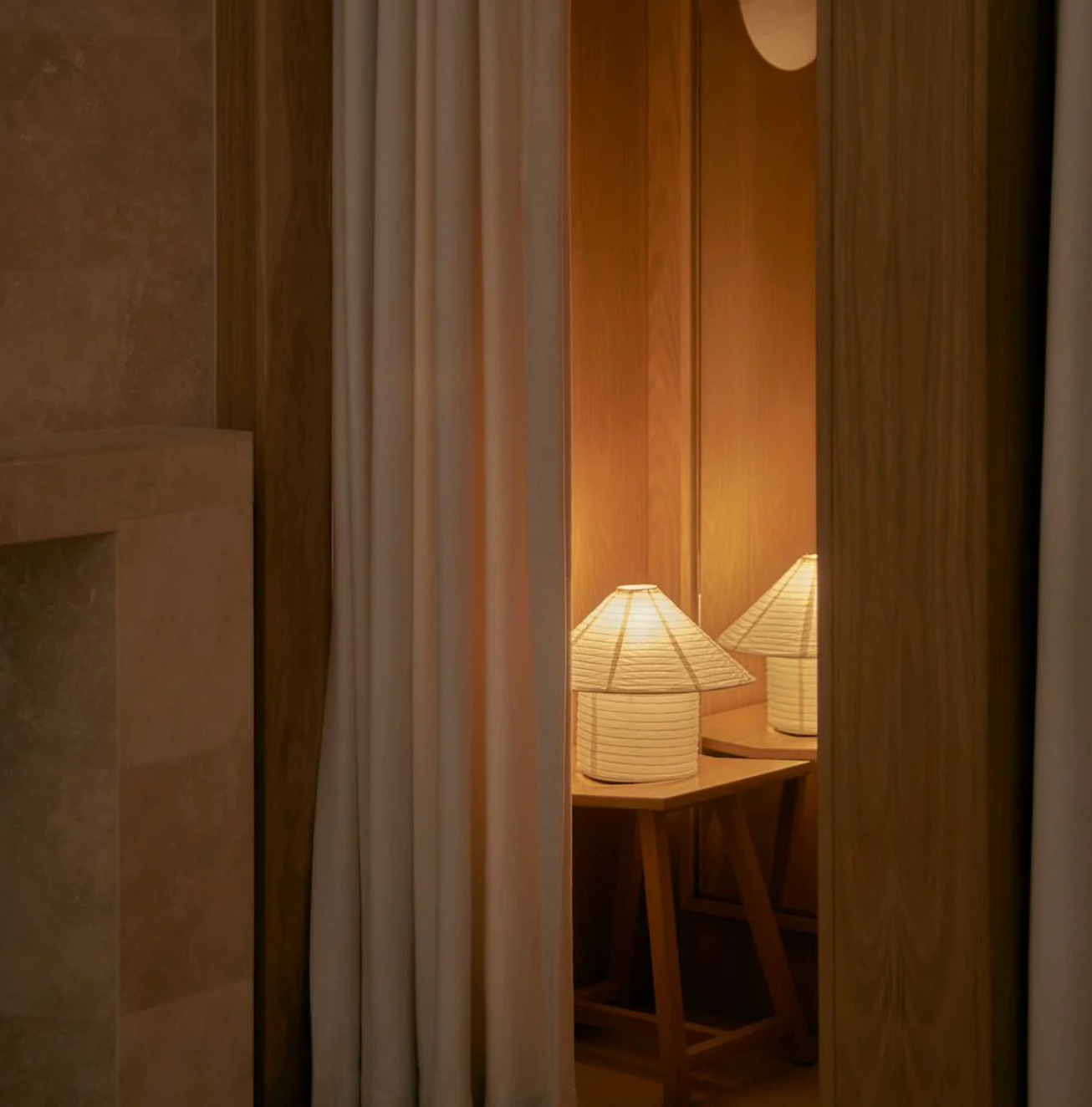 McMullin x Assembly Label | Rice Paper Table Lamp