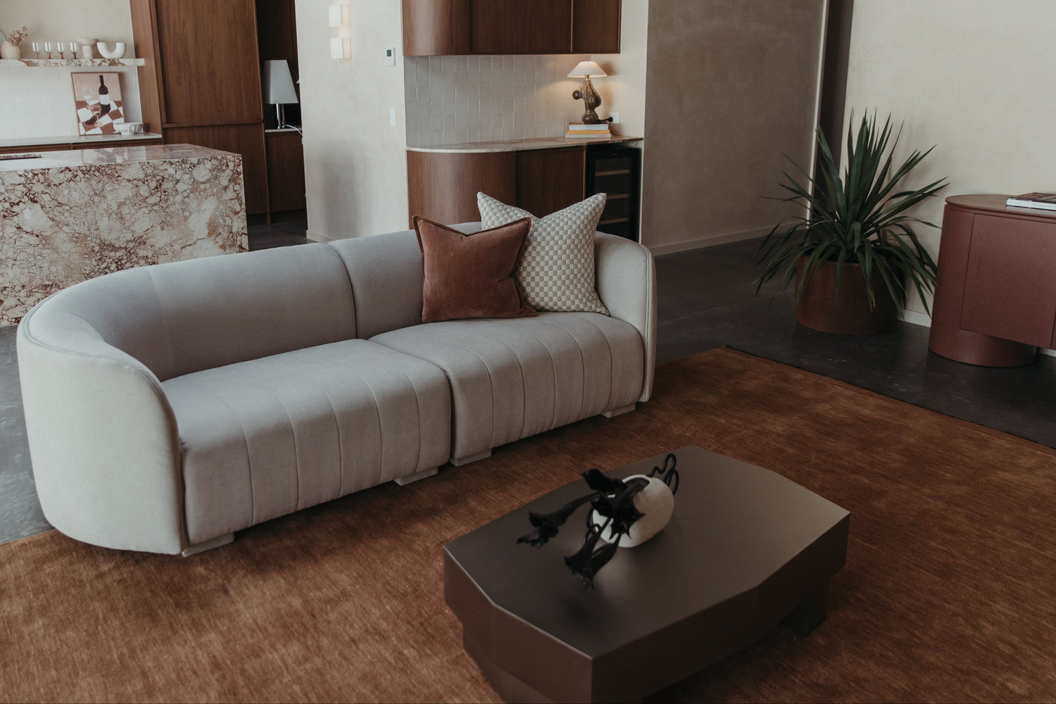 Juniper Pearl Sofa - 3 seater