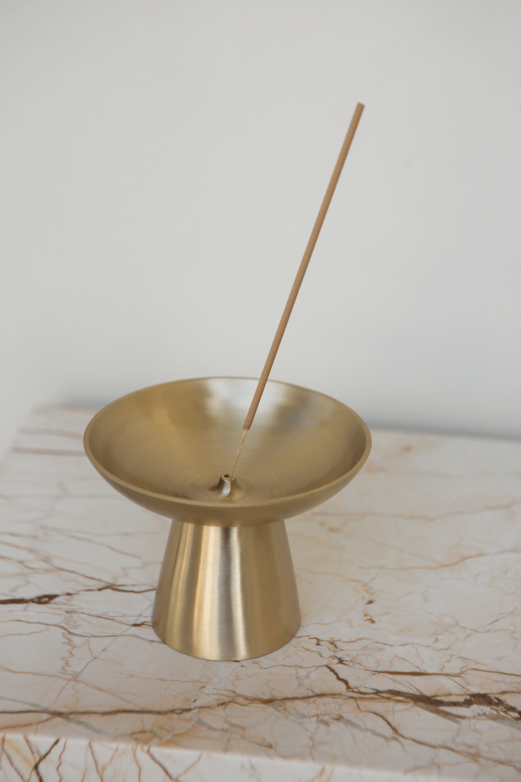 Ester Brass Incense Holder