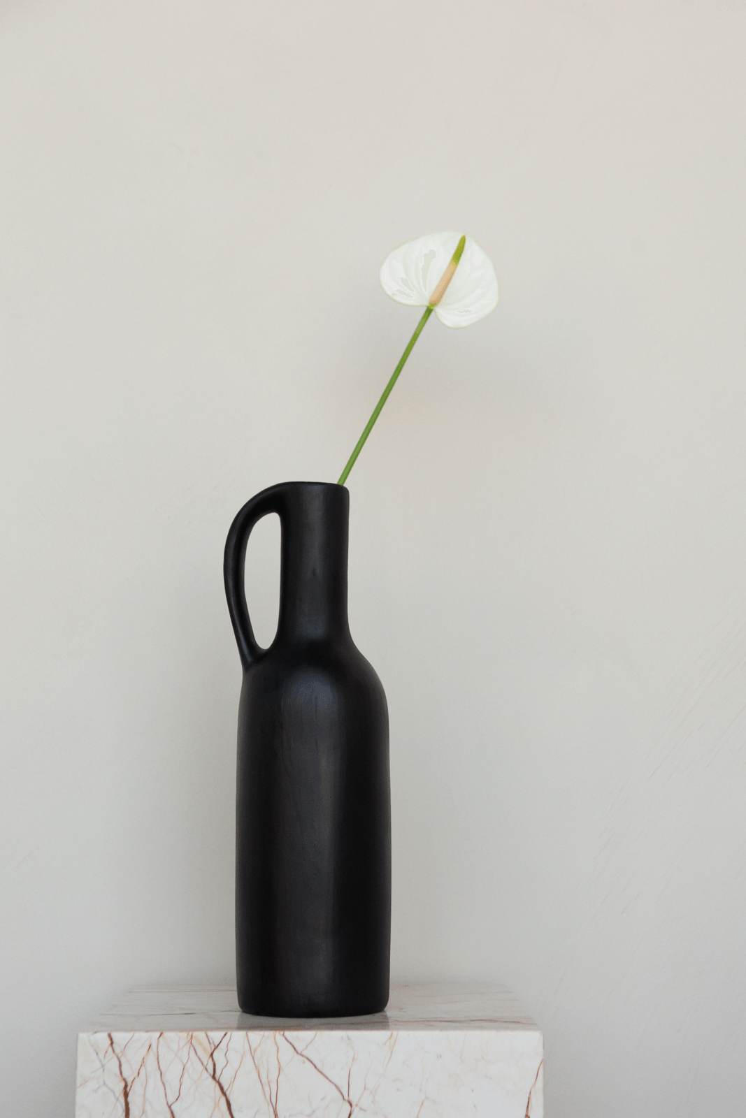 Advik Bottle Vase with Handle