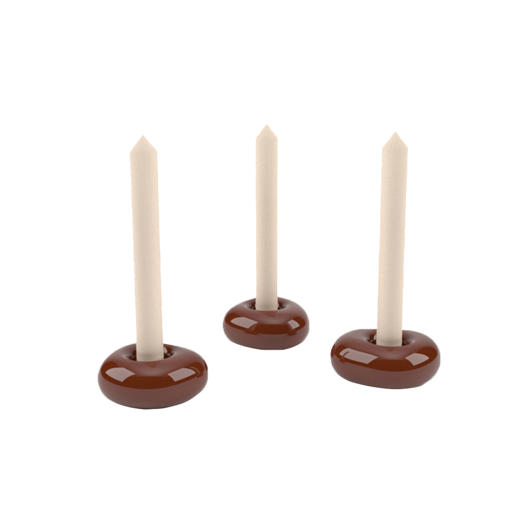 Kiri Candle Holder Trio